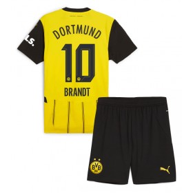 Borussia Dortmund Julian Brandt #10 Hjemme skjorte til barn 2024-25 Kortermet (+ korte bukser)